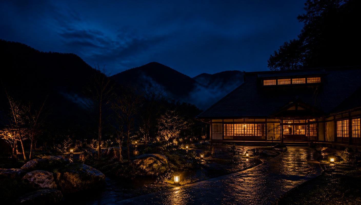 岐阜県内の合宿会場(夜景イメージ)